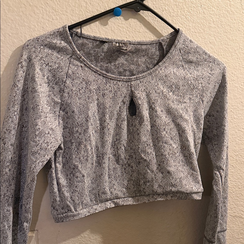 Gray Women's Long Sleeve Top GYMSHARK